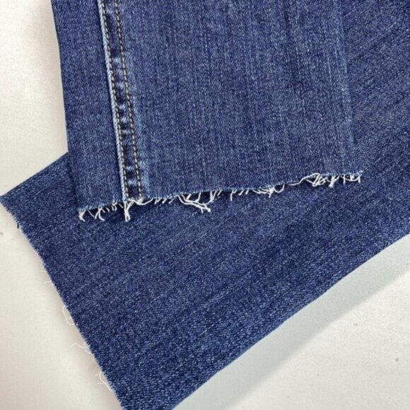 RAG & BONE Dive Skinny High Rise Jean Eddy Womens Size 26 Raw Hem - Picture 10 of 10